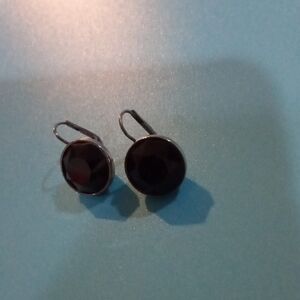 Swarovski Black Earrings